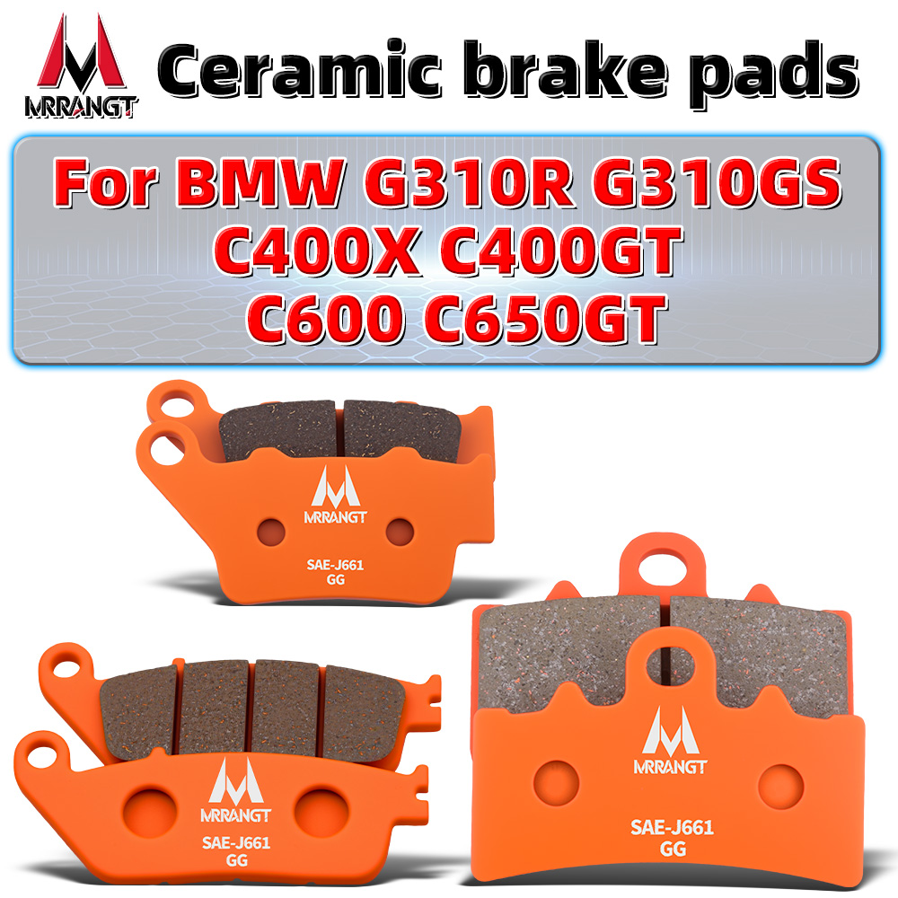 Carbon Ceramic Motorcycle Brake Rotor - MRRANGT Staubarme Keramik-Bremsbeläge vorne und hinten,