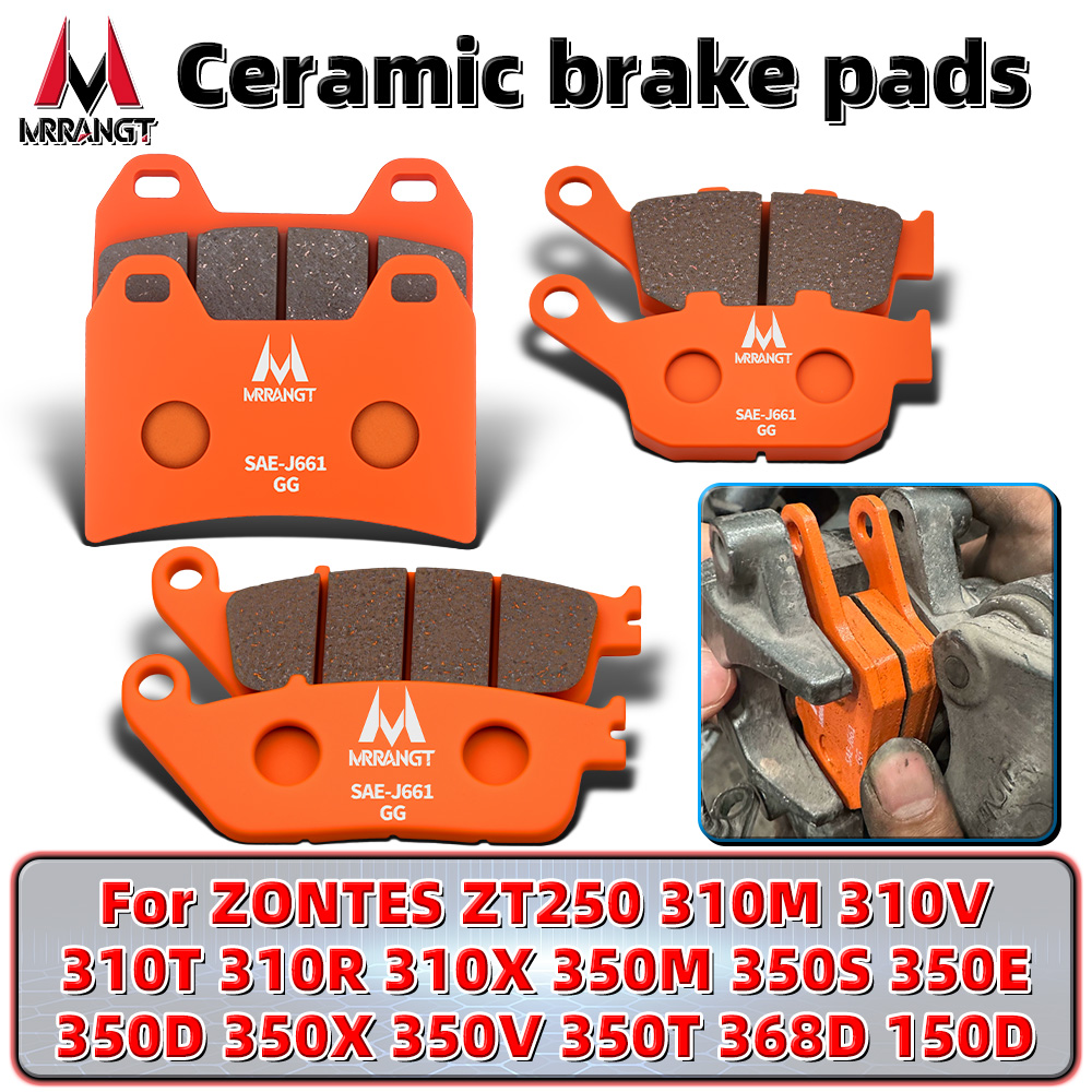 Carbon Ceramic Motorcycle Brake Rotor - MRRANGT Keramik-Bremsbeläge, passend für ZONTES ZT250